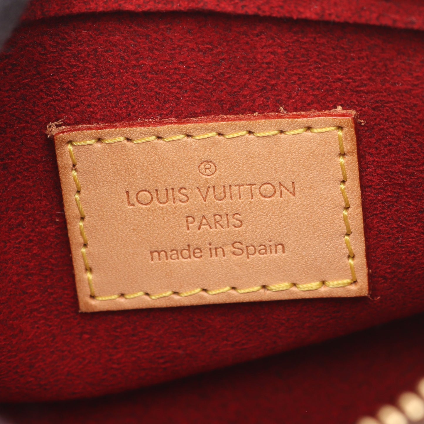 ヴィバシテPM モノグラム ショルダーバッグ PVC レザー ブラウン ルイヴィトン バッグ LOUIS VUITTON