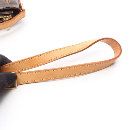 ヴィバシテPM モノグラム ショルダーバッグ PVC レザー ブラウン ルイヴィトン バッグ LOUIS VUITTON