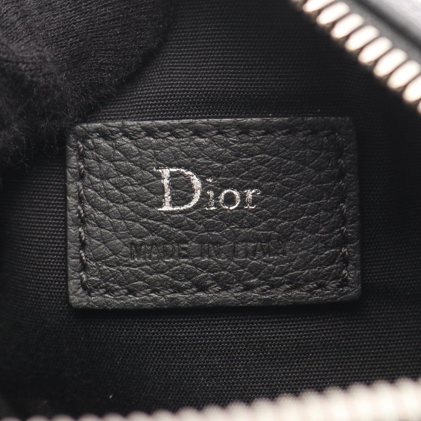 アトリエ ローラー ショルダーバッグ レザー ブラック クリスチャンディオール バッグ Christian Dior