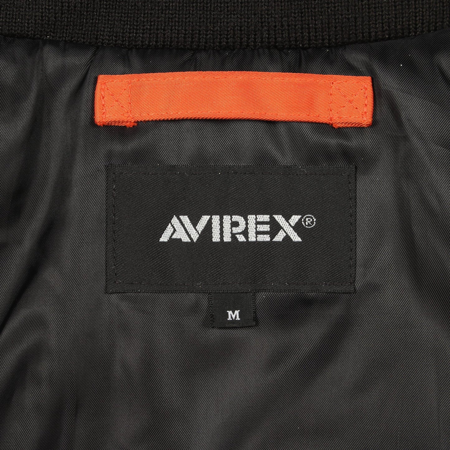 NEWYORK A.N.G JACKET バックロゴ 中綿 ジャケット オレンジ アビレックス