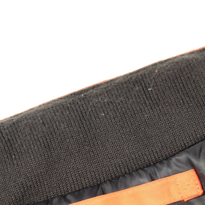 NEWYORK A.N.G JACKET バックロゴ 中綿 ジャケット オレンジ アビレックス