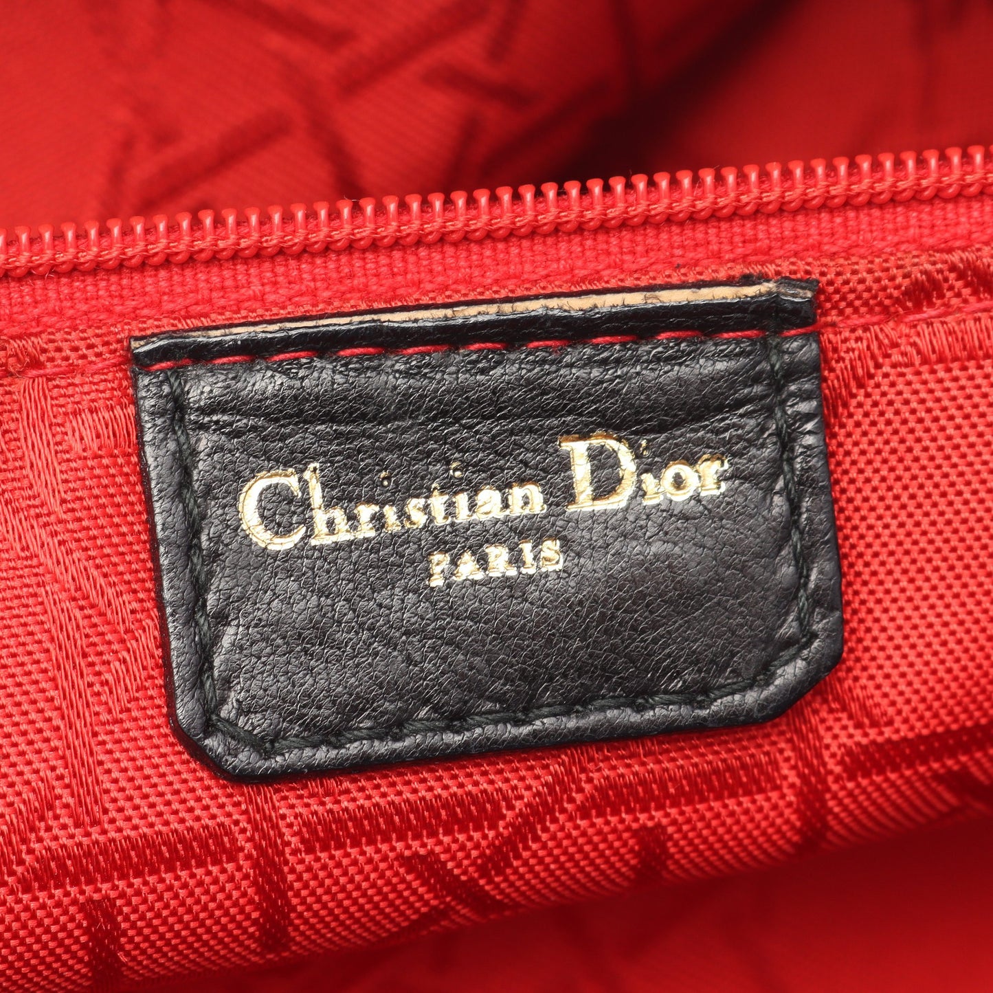 レディディオール カナージュ ショルダーバッグ レザー ブラック クリスチャンディオール バッグ Christian Dior