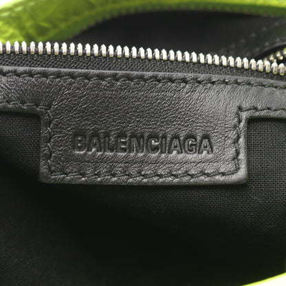 ネオ カゴール S 2WAY ハンドバッグ レザー イエローグリーン バレンシアガ バッグ BALENCIAGA
