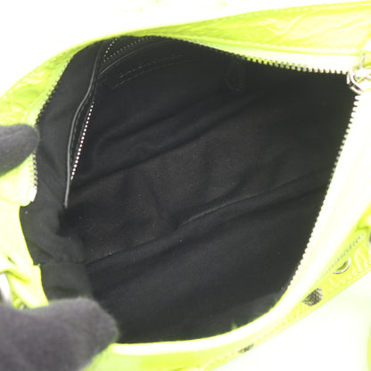 ネオ カゴール S 2WAY ハンドバッグ レザー イエローグリーン バレンシアガ バッグ BALENCIAGA