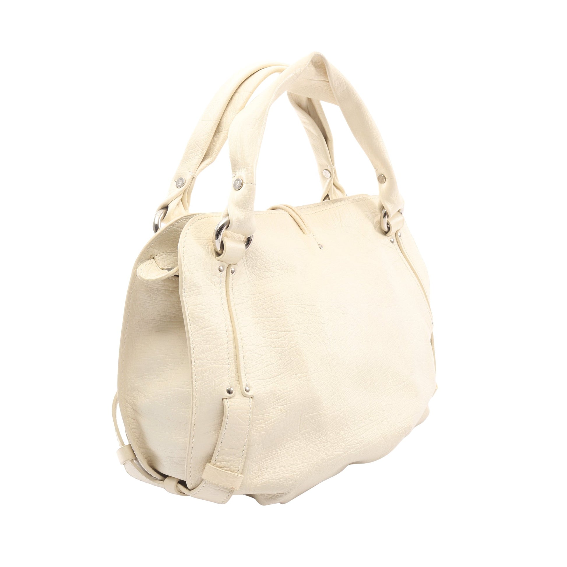 ビタースウィート ハンドバッグ レザー アイボリー セリーヌ バッグ CELINE