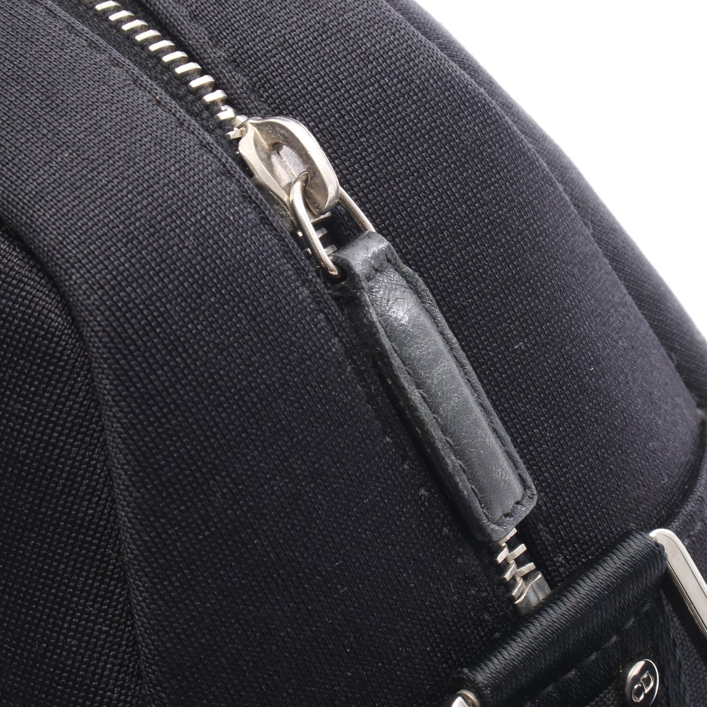 ハードコア 2WAY ハンドバッグ ミニボストンバッグ キャンバス レザー ブラック クリスチャンディオール バッグ Christian Dior