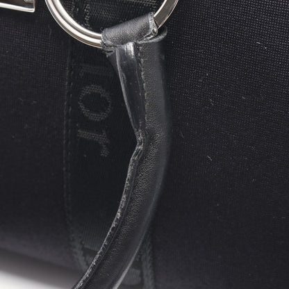 ハードコア 2WAY ハンドバッグ ミニボストンバッグ キャンバス レザー ブラック クリスチャンディオール バッグ Christian Dior