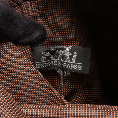 エールライン アドPM バックパック リュックサック キャンバス ブラウン シルバー金具 エルメス バッグ HERMES