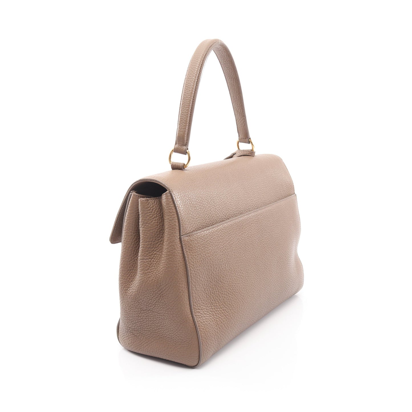 2WAY ハンドバッグ レザー グレーベージュ サンローランパリ バッグ SAINT LAURENT PARIS