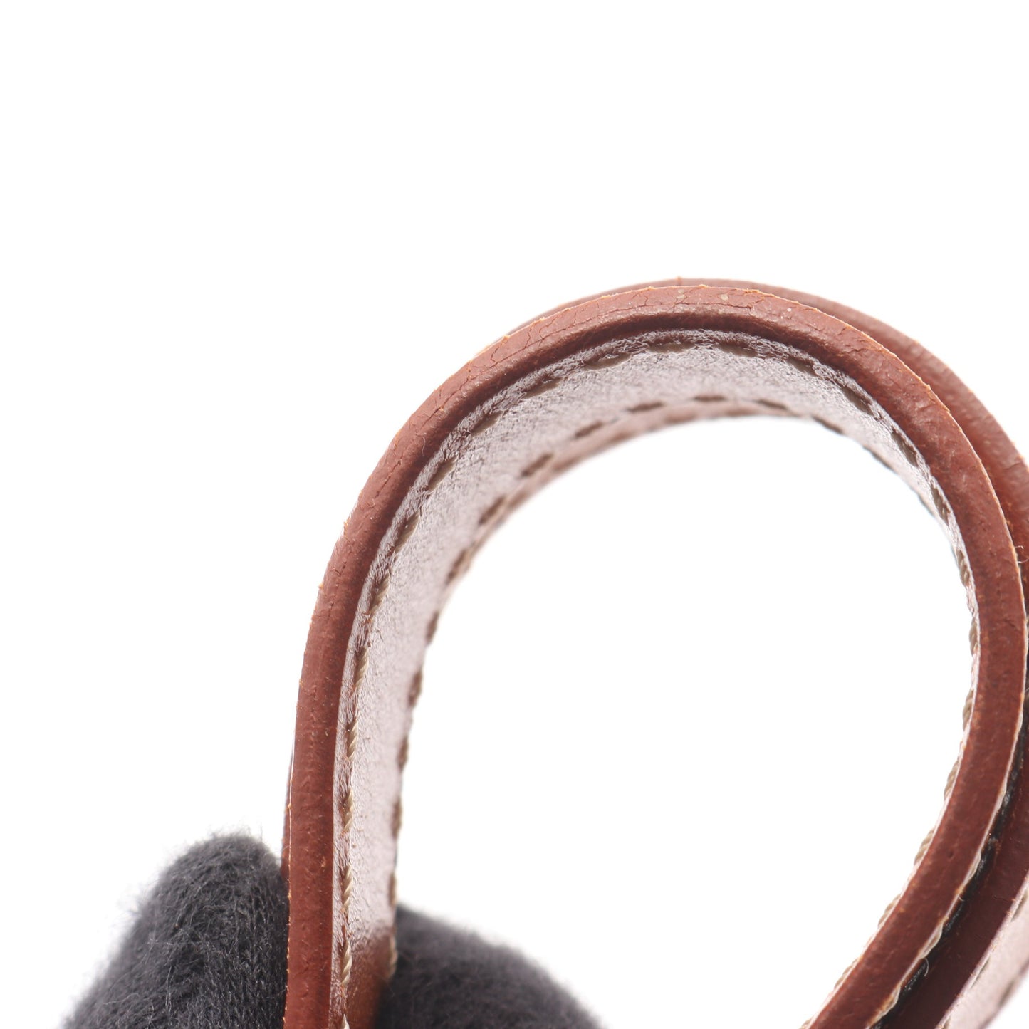 マカダム ハンドバッグ ハンドバッグ PVC レザー ダークブラウン セリーヌ バッグ CELINE
