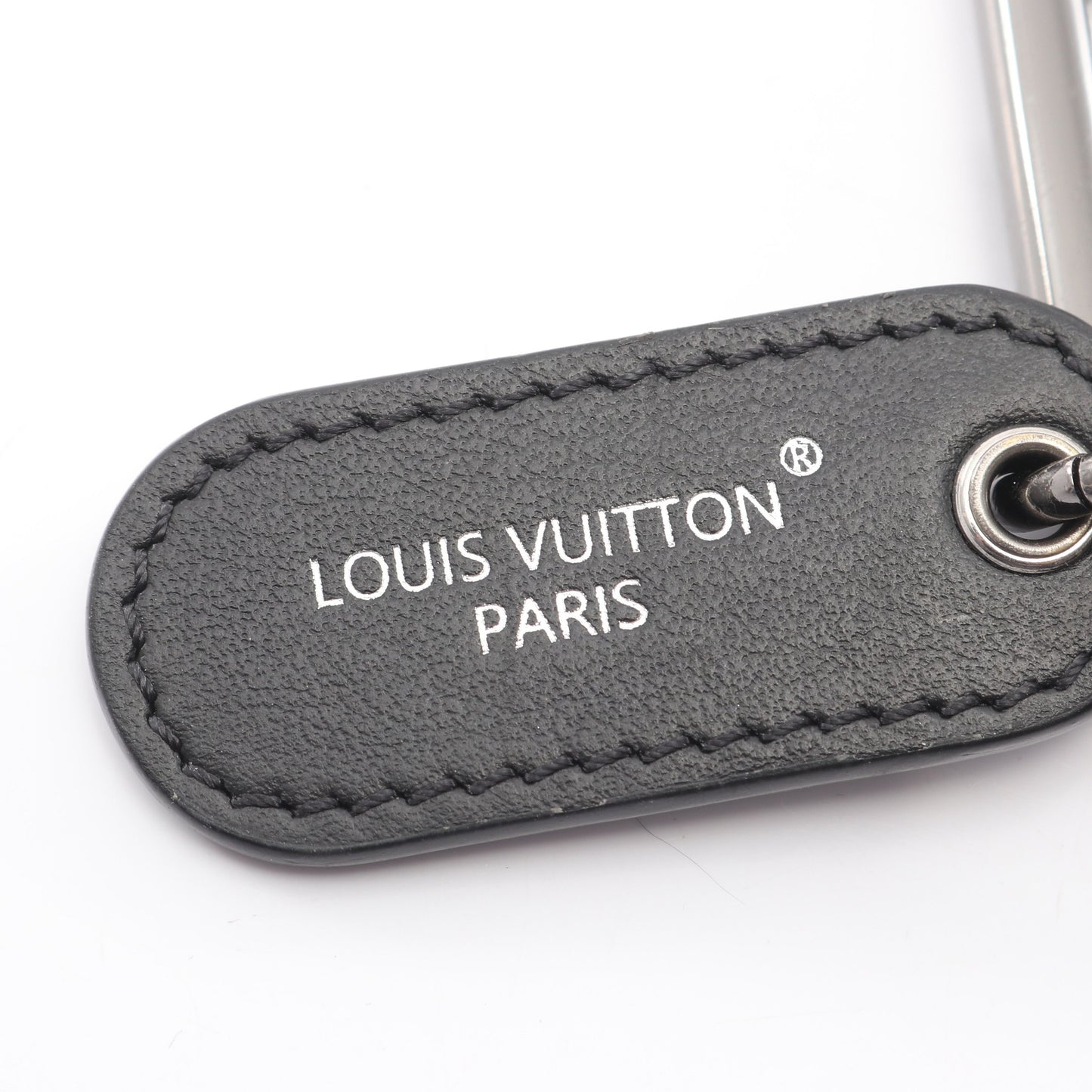 LV シグネチャー チェーン モノグラムエクリプス キーケース PVC ブラック シルバー ルイヴィトン 財布・小物 LOUIS VUITTON