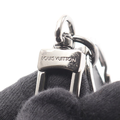 LV シグネチャー チェーン モノグラムエクリプス キーケース PVC ブラック シルバー ルイヴィトン 財布・小物 LOUIS VUITTON
