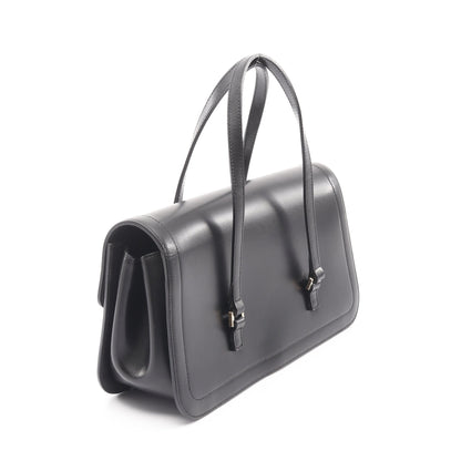 トリオンフ ハンドバッグ レザー ブラック セリーヌ バッグ CELINE
