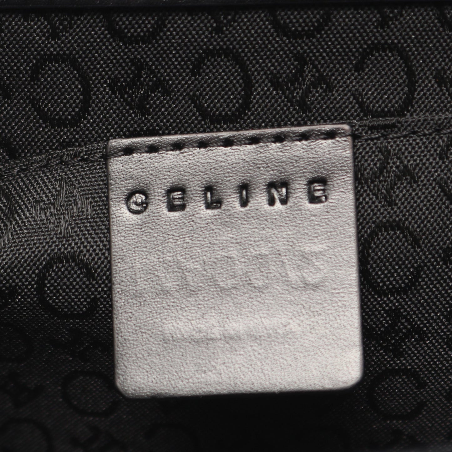 トリオンフ ハンドバッグ レザー ブラック セリーヌ バッグ CELINE