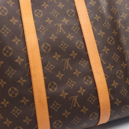 キーポル バンドリエール55 モノグラム ボストンバッグ PVC レザー ブラウン ルイヴィトン バッグ LOUIS VUITTON