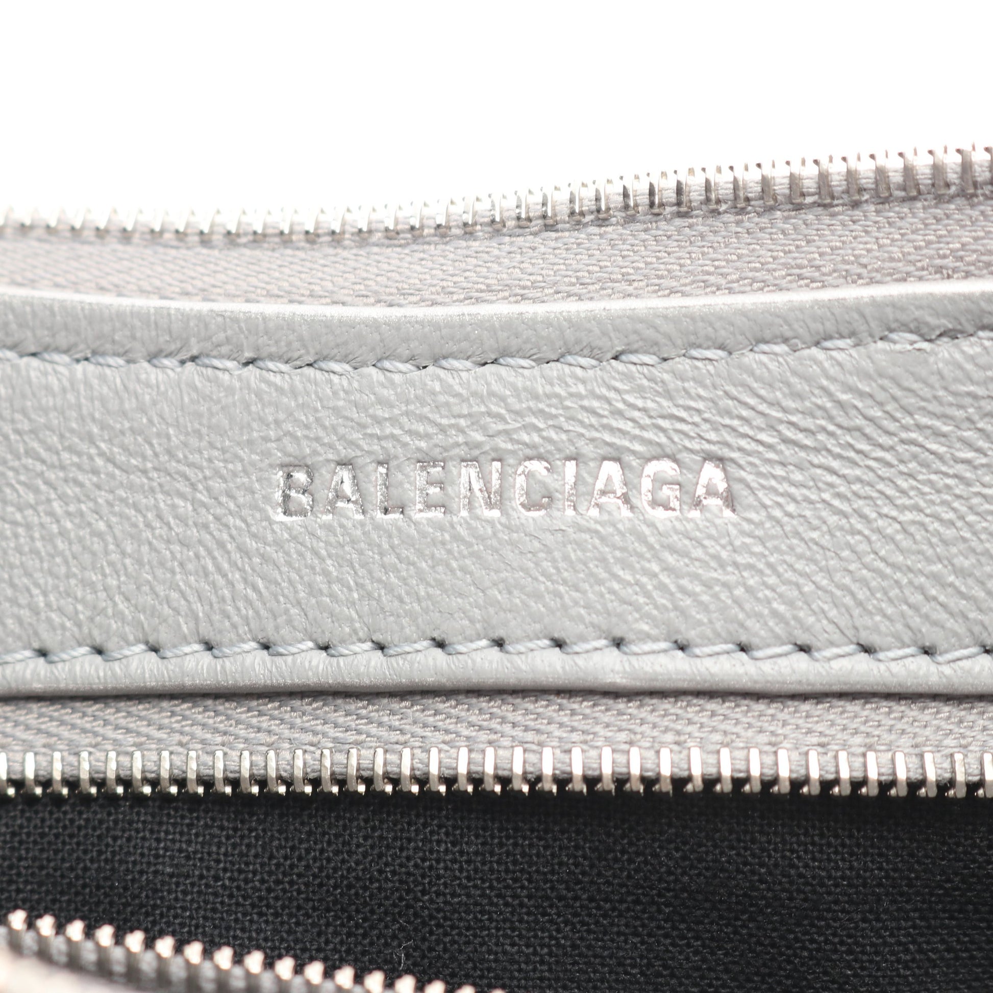 メアリー ケイト スリングバッグ ワンショルダーバッグ レザー シルバー バレンシアガ バッグ BALENCIAGA
