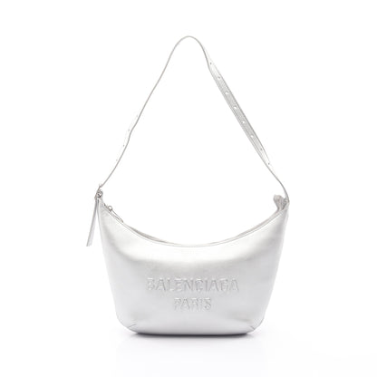 メアリー ケイト スリングバッグ ワンショルダーバッグ レザー シルバー バレンシアガ バッグ BALENCIAGA