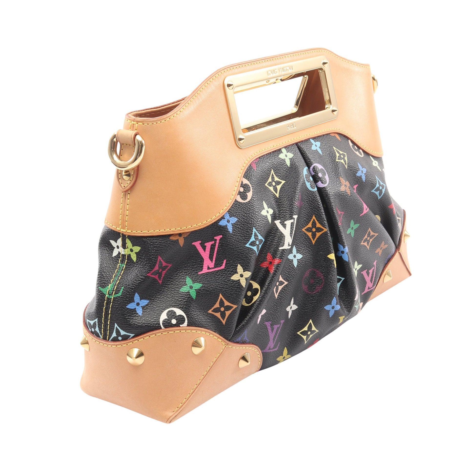 ジュディMM モノグラムマルチカラー ノワール 2WAY ハンドバッグ PVC レザー ブラック ルイヴィトン バッグ LOUIS VUITTON