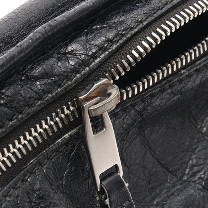 クラシック ネオリフト ボディバッグ ウエストバッグ レザー ブラック バレンシアガ バッグ BALENCIAGA