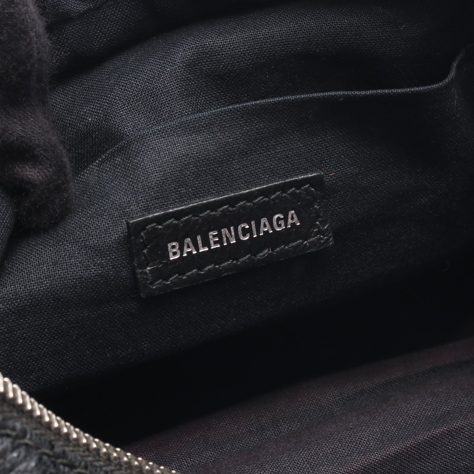 クラシック ネオリフト ボディバッグ ウエストバッグ レザー ブラック バレンシアガ バッグ BALENCIAGA