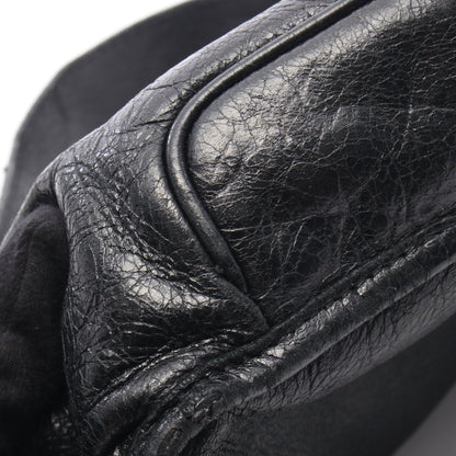 クラシック ネオリフト ボディバッグ ウエストバッグ レザー ブラック バレンシアガ バッグ BALENCIAGA