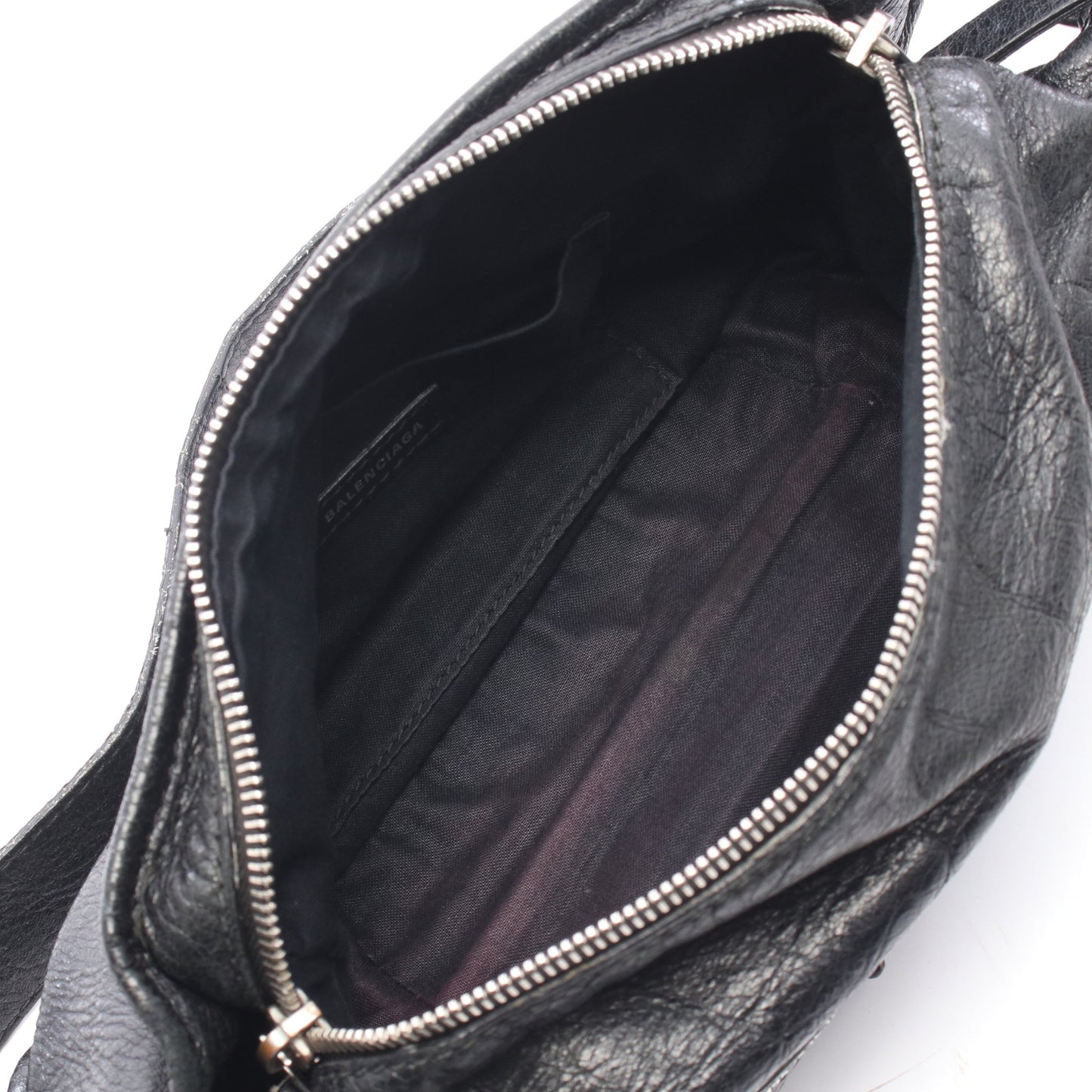 クラシック ネオリフト ボディバッグ ウエストバッグ レザー ブラック バレンシアガ バッグ BALENCIAGA