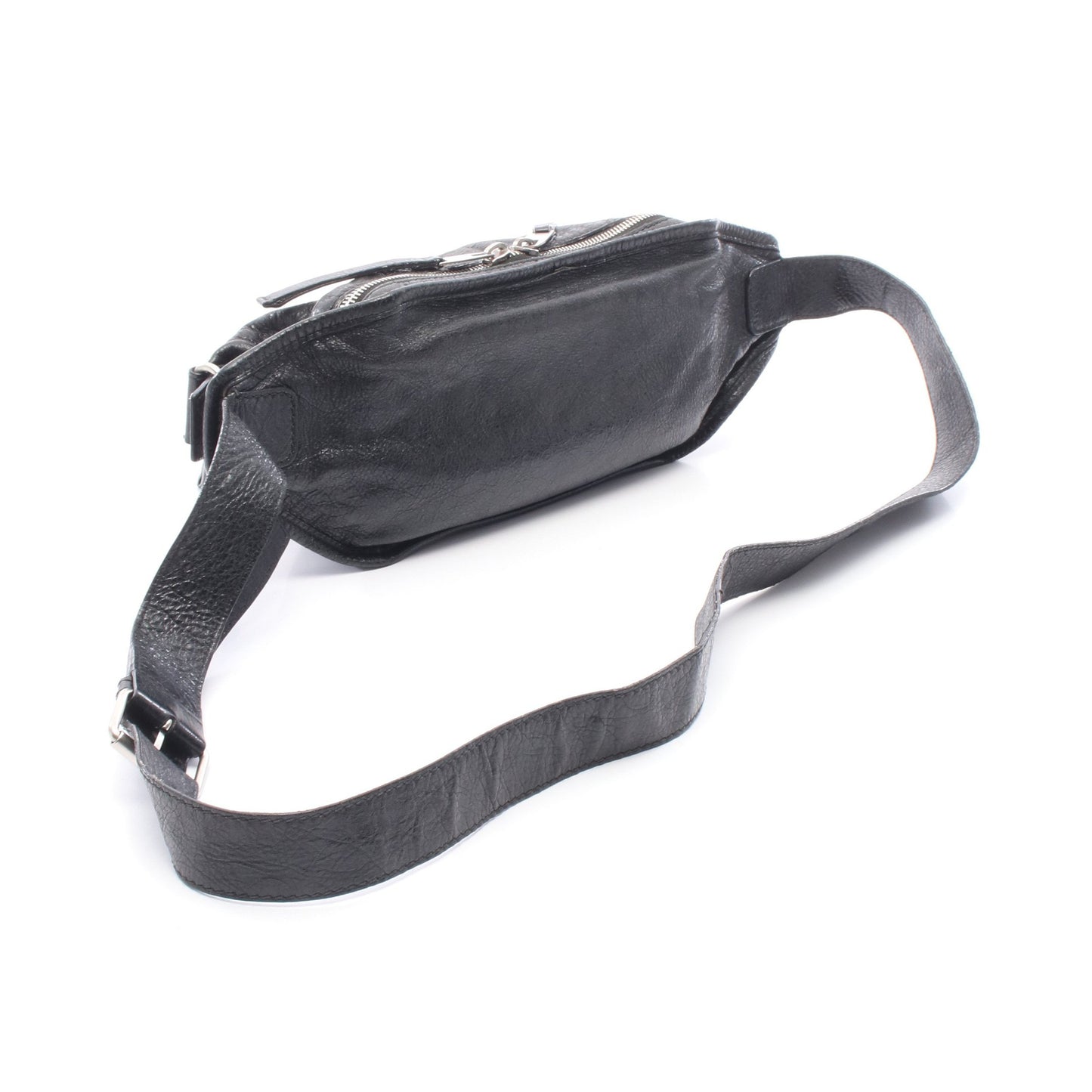 クラシック ネオリフト ボディバッグ ウエストバッグ レザー ブラック バレンシアガ バッグ BALENCIAGA