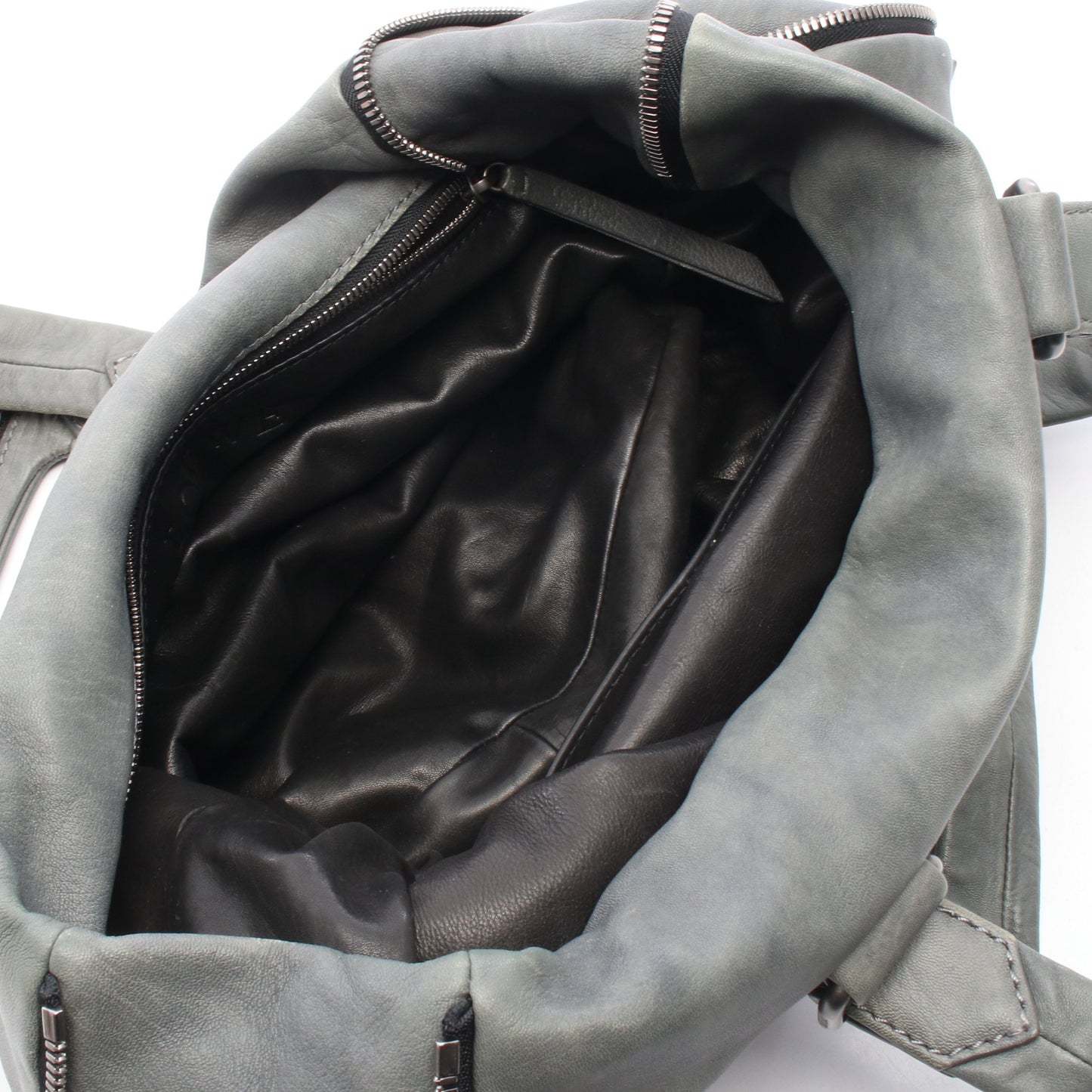 アナグラム ショルダーバッグ トートバッグ レザー グレー ロエベ バッグ LOEWE