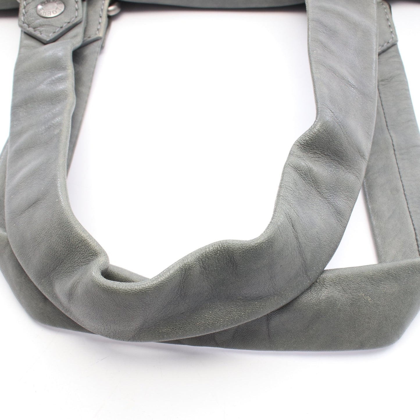 アナグラム ショルダーバッグ トートバッグ レザー グレー ロエベ バッグ LOEWE