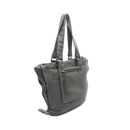 アナグラム ショルダーバッグ トートバッグ レザー グレー ロエベ バッグ LOEWE