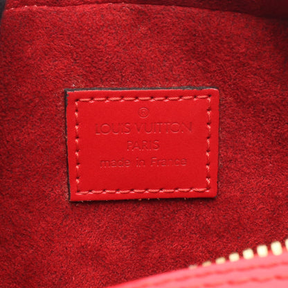 サブロン エピ カスティリアンレッド ハンドバッグ レザー レッド ルイヴィトン バッグ LOUIS VUITTON