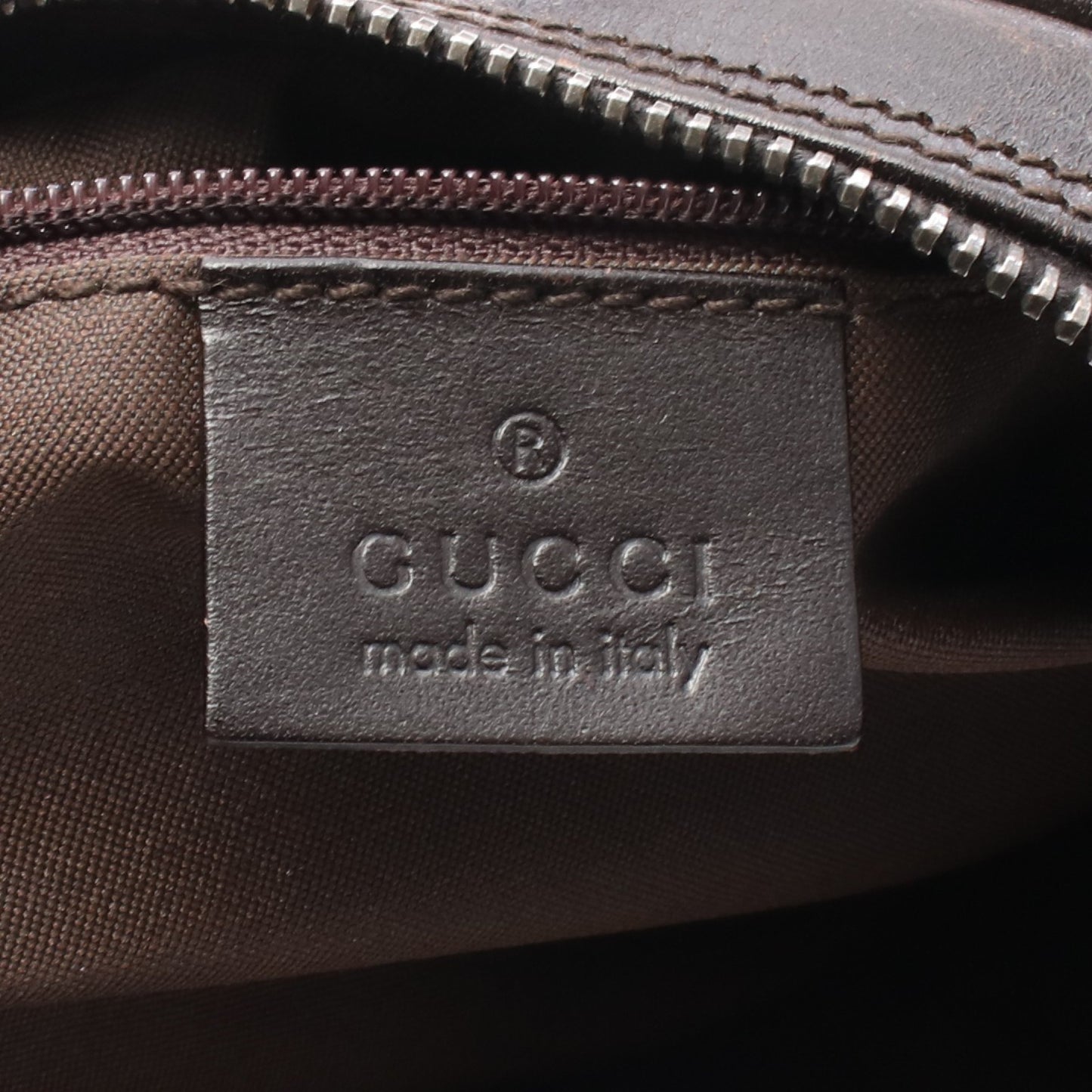 シェリーライン GGキャンバス ショルダーバッグ キャンバス レザー ベージュ ダークブラウン マルチカラー グッチ バッグ GUCCI