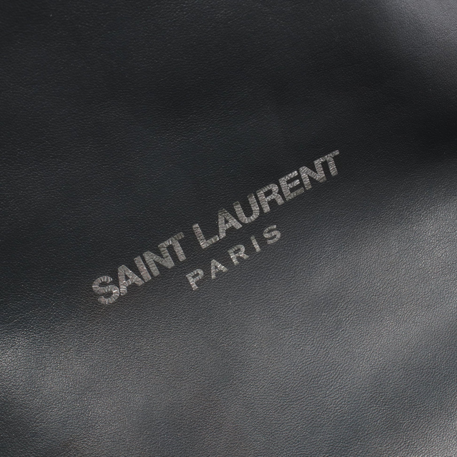 テディ バックパック ナップサック レザー グレー サンローランパリ バッグ SAINT LAURENT PARIS