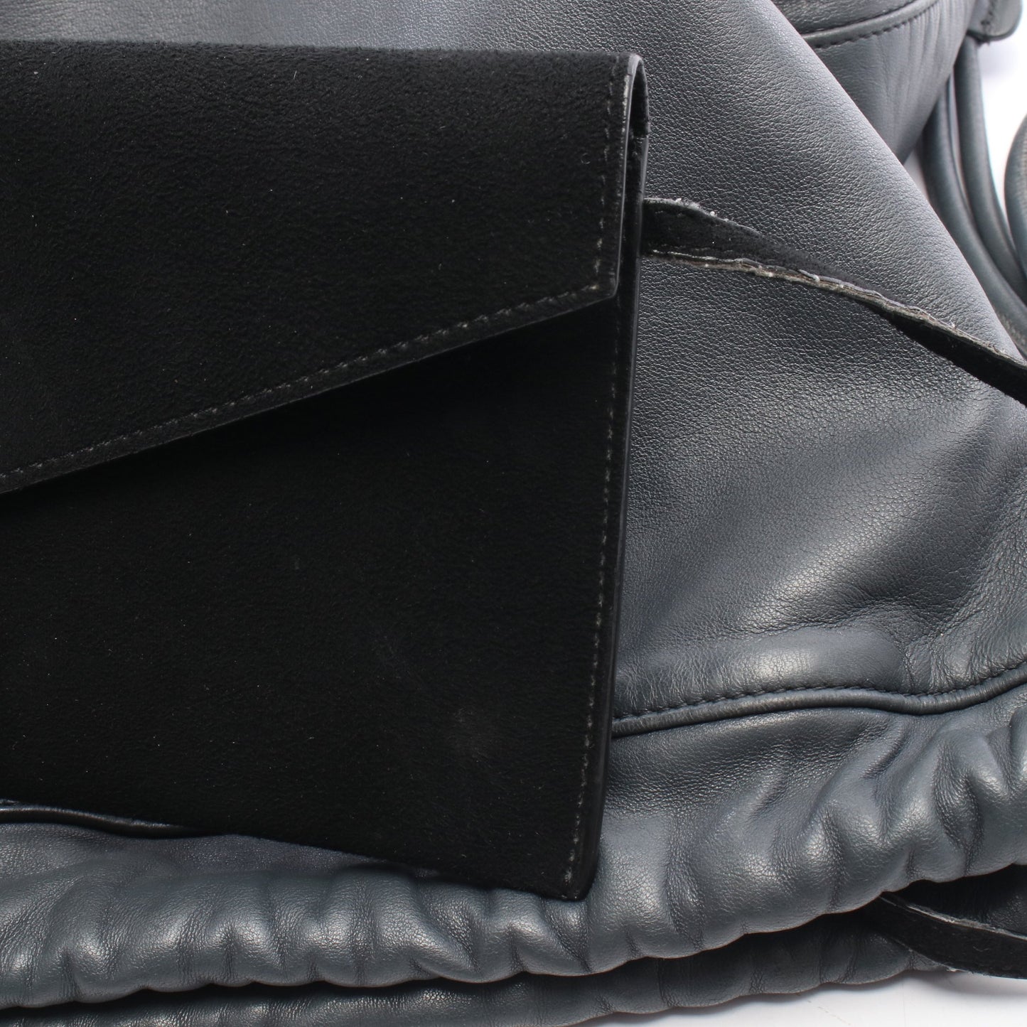 テディ バックパック ナップサック レザー グレー サンローランパリ バッグ SAINT LAURENT PARIS