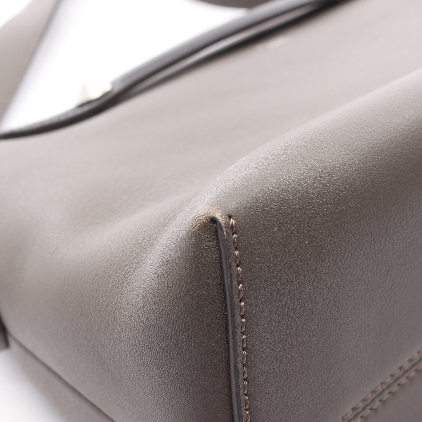 BY THE WAY MEDIUM バイザウェイ ミディアム 2WAY ハンドバッグ レザー ダークグレー ブラック フェンディ バッグ FENDI