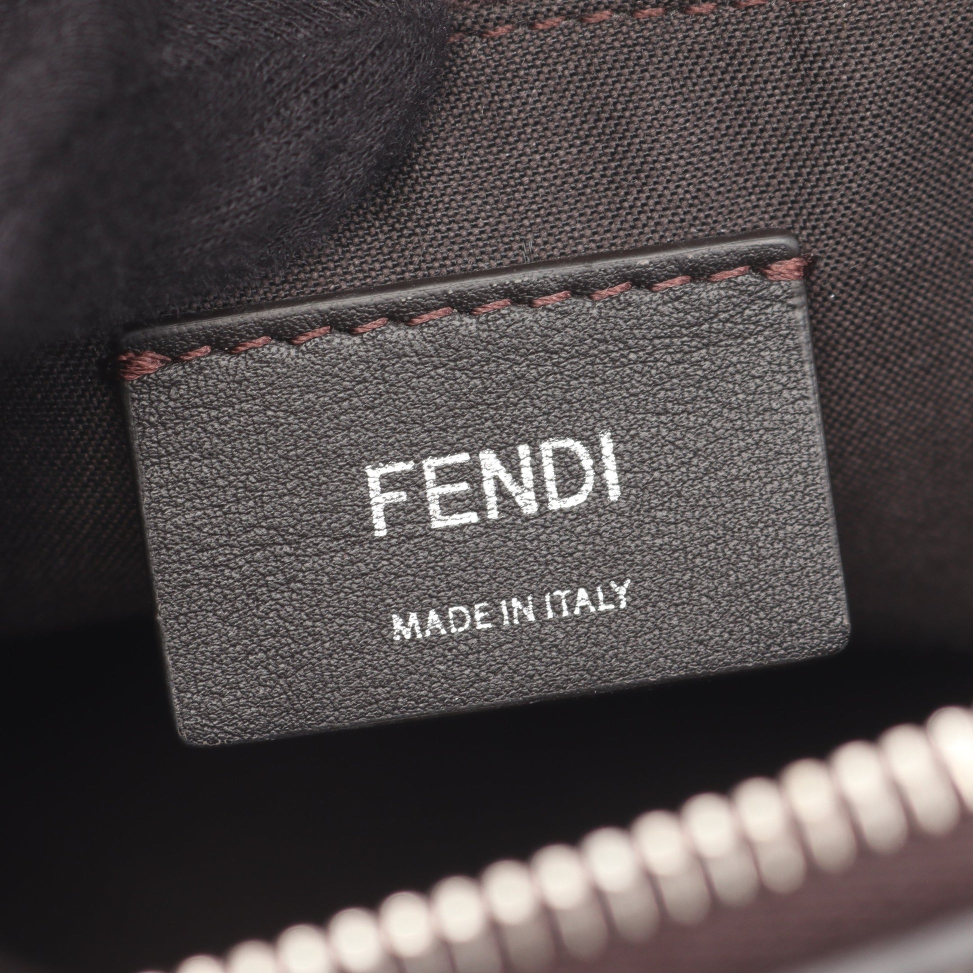 BY THE WAY MEDIUM バイザウェイ ミディアム 2WAY ハンドバッグ レザー ダークグレー ブラック フェンディ バッグ FENDI