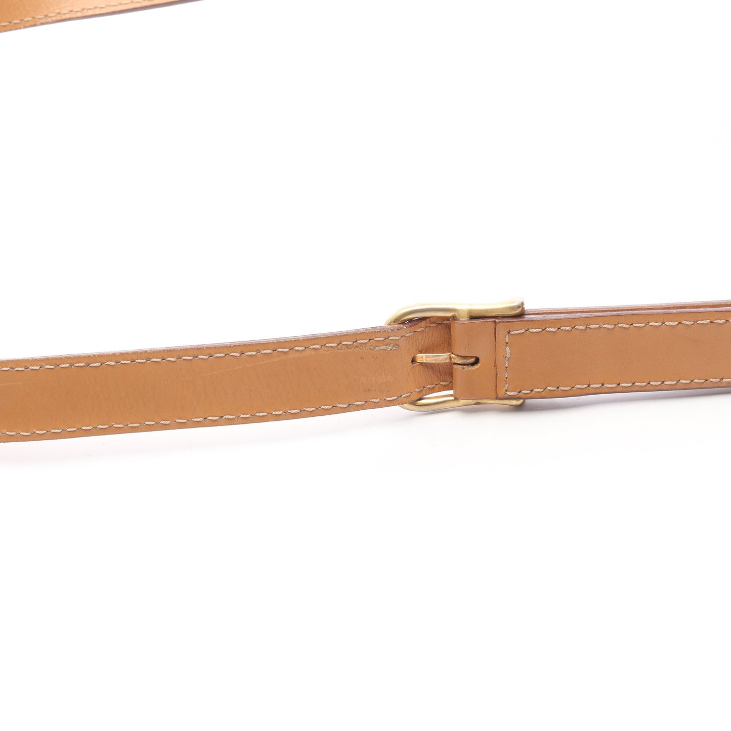 マカダム ショルダーバッグ PVC レザー ダークブラウン ライトブラウン セリーヌ バッグ CELINE