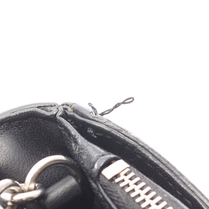 エブリデイ チェーンショルダーバッグ レザー ブラック バレンシアガ バッグ BALENCIAGA