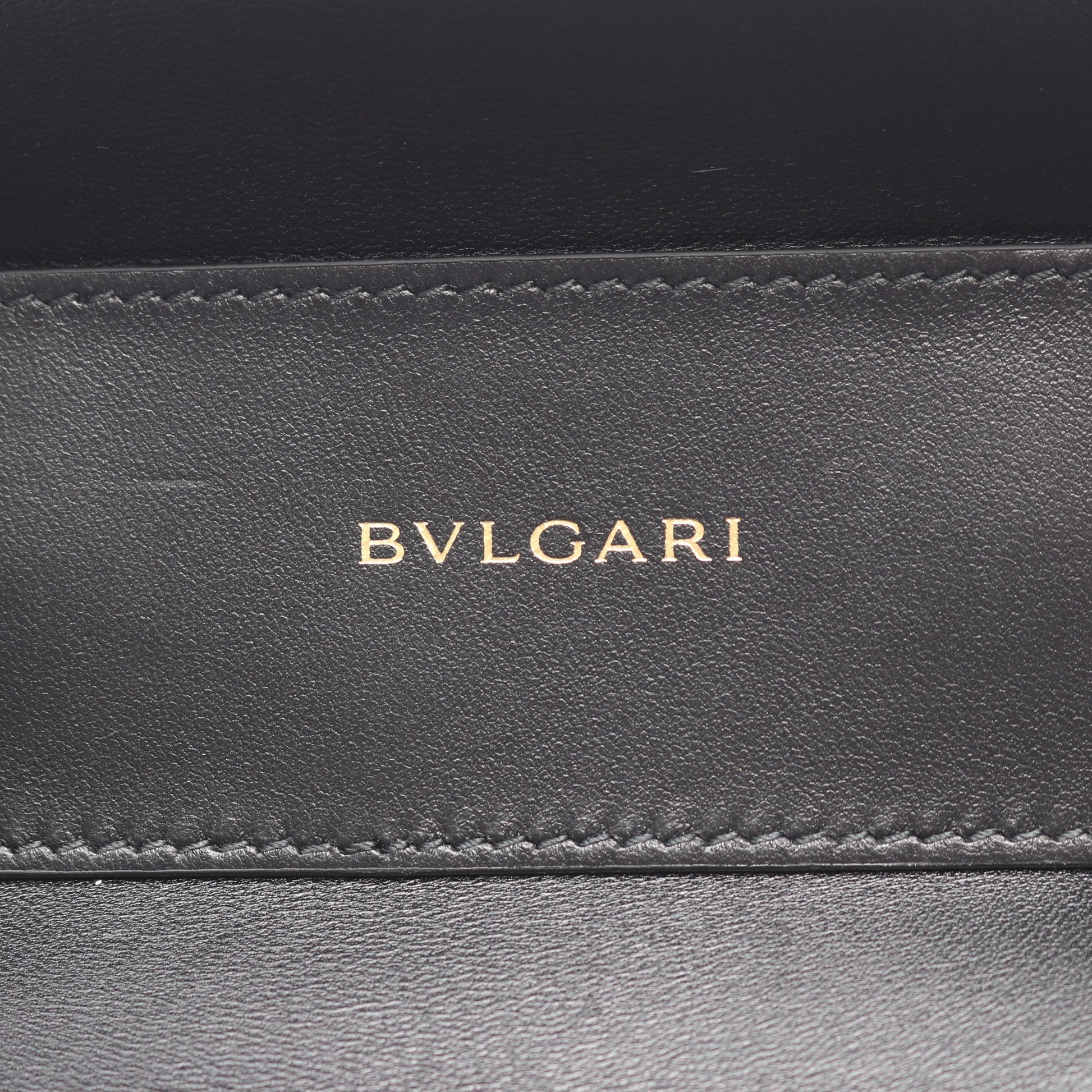 セルペンティ ジュエリーボックス 2WAY バニティバッグ ハンドバッグ レザー アイボリー ブルガリ バッグ BVLGARI
