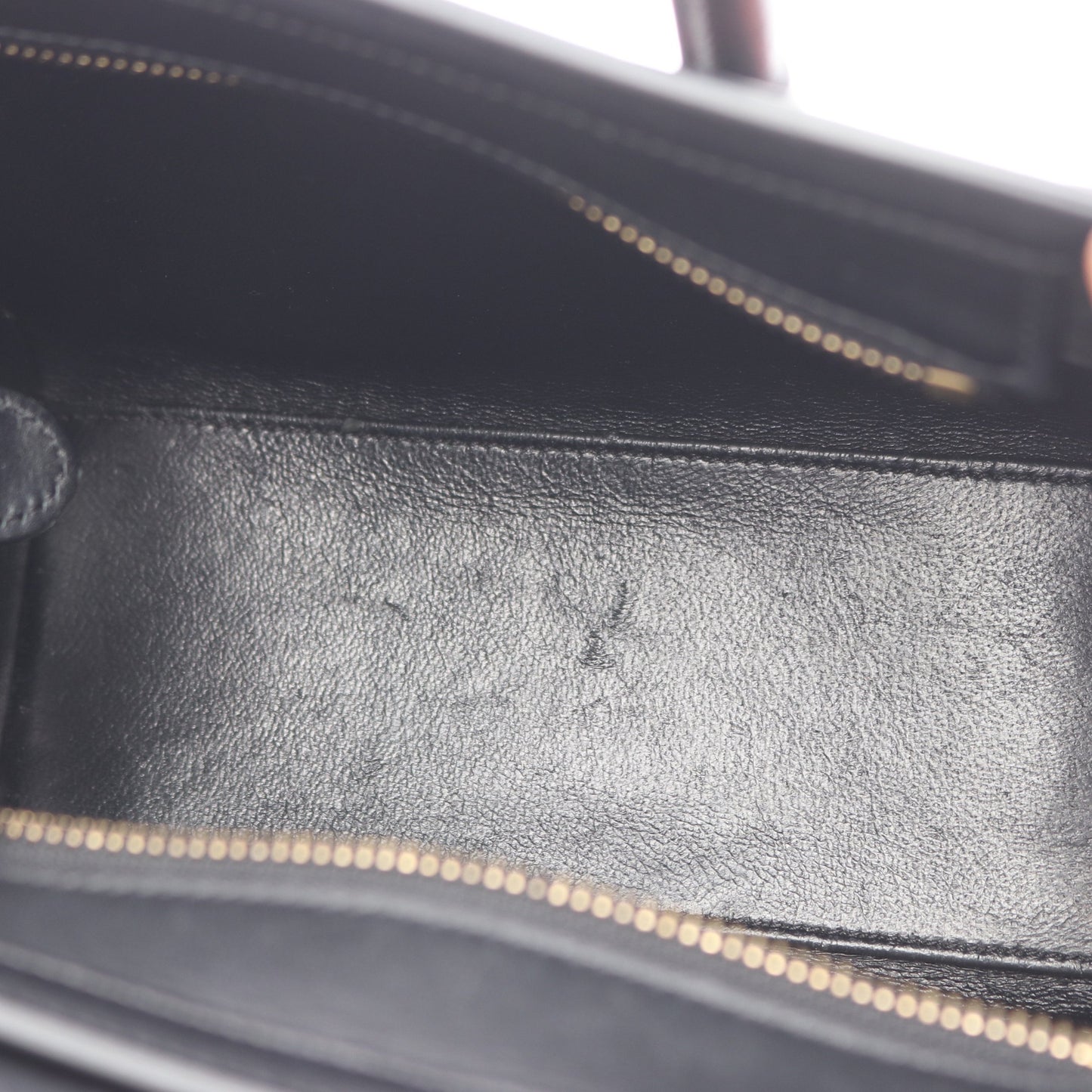 ラゲージ ナノショッパー 2WAY ハンドバッグ レザー ヌバック オレンジレッド ブラック ブラウン セリーヌ バッグ CELINE