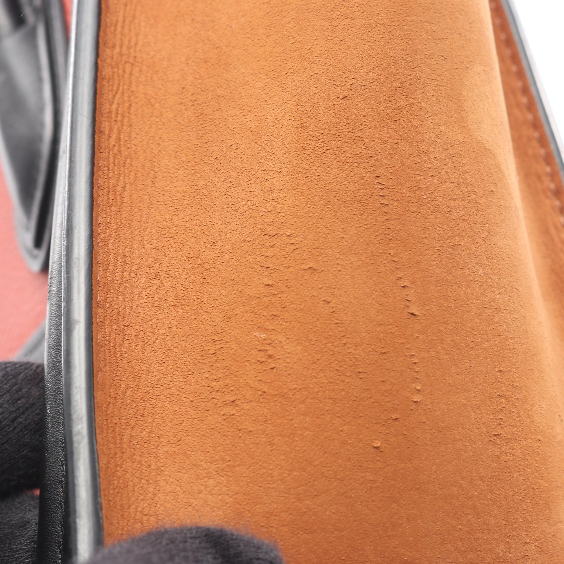 ラゲージ ナノショッパー 2WAY ハンドバッグ レザー ヌバック オレンジレッド ブラック ブラウン セリーヌ バッグ CELINE