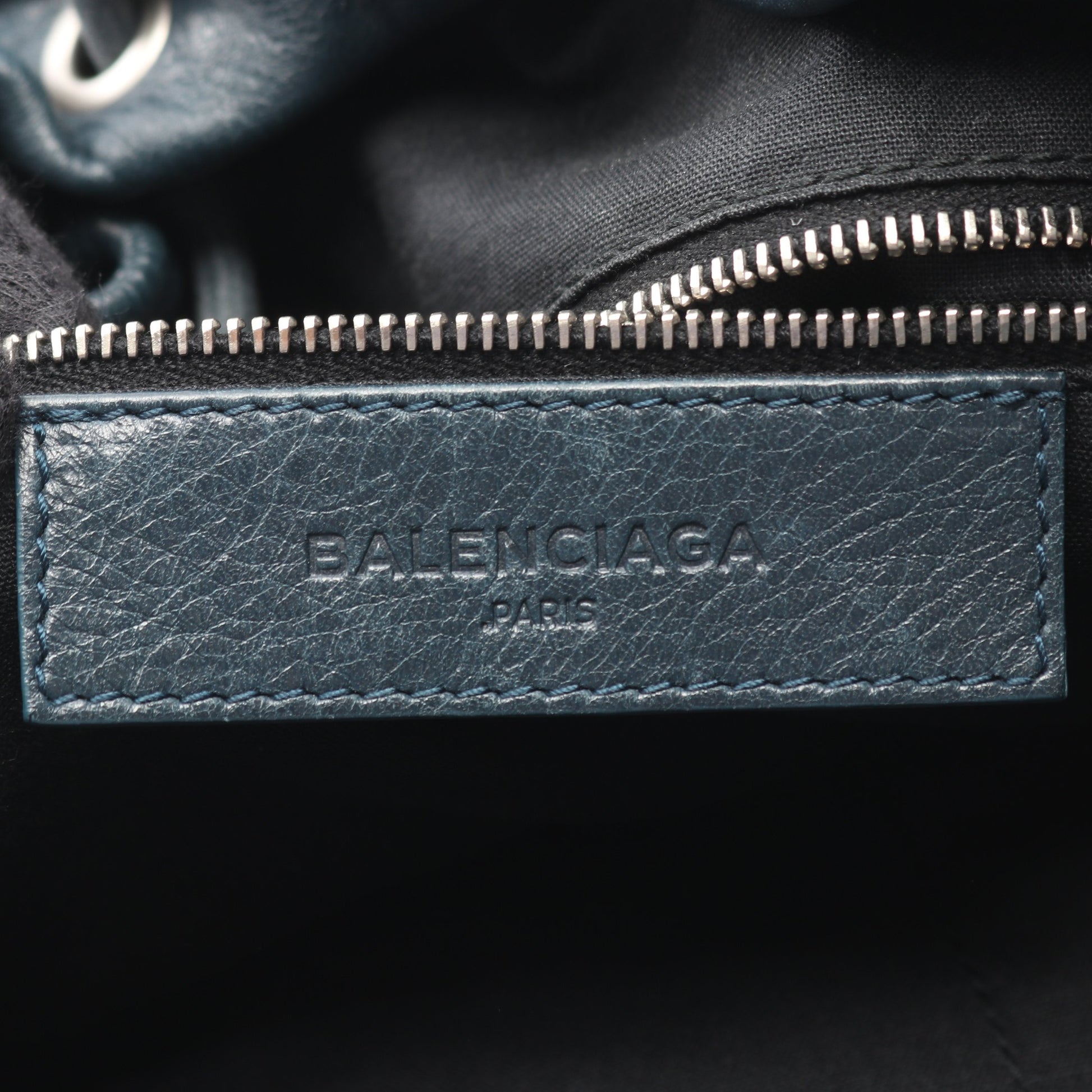 トラベラー バックパック リュックサック レザー ブルーグリーン バレンシアガ バッグ BALENCIAGA