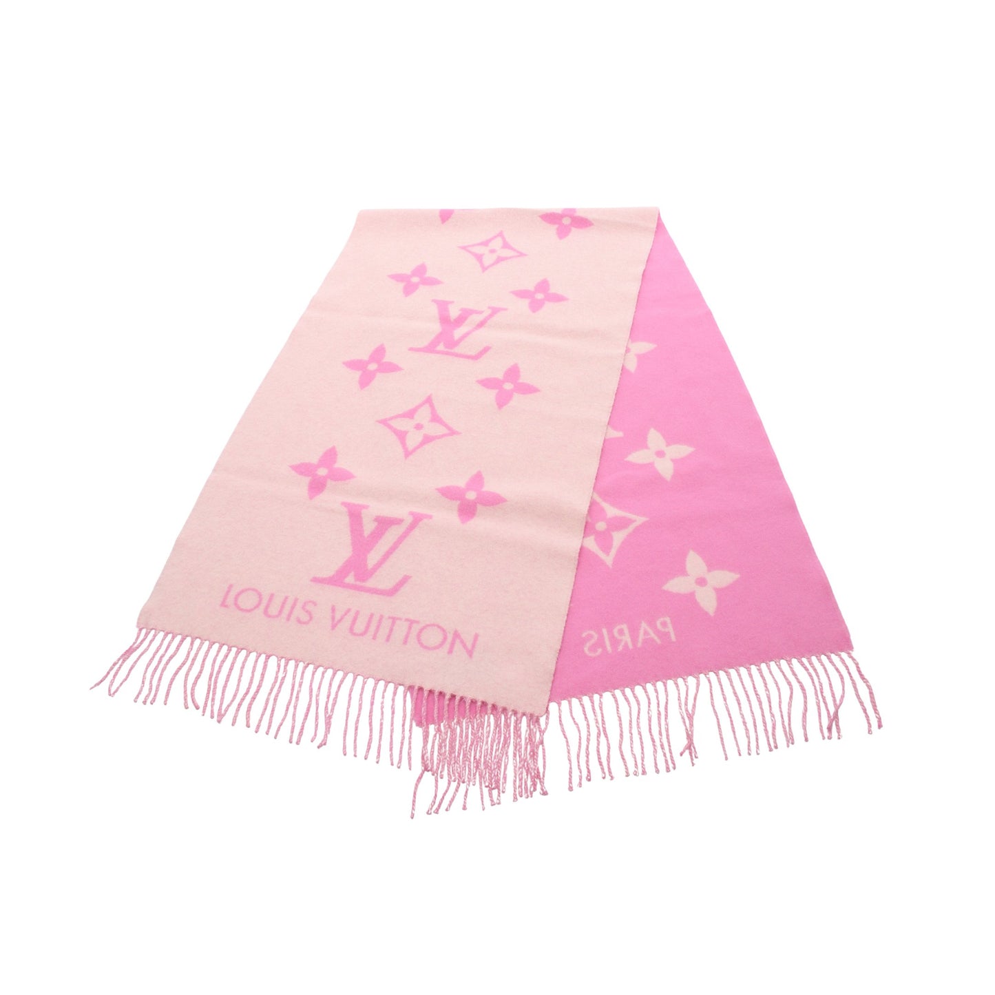 エシャルプ レイキャビック ブロンローズ マフラー カシミヤ ピンク ルイヴィトン 財布・小物 LOUIS VUITTON