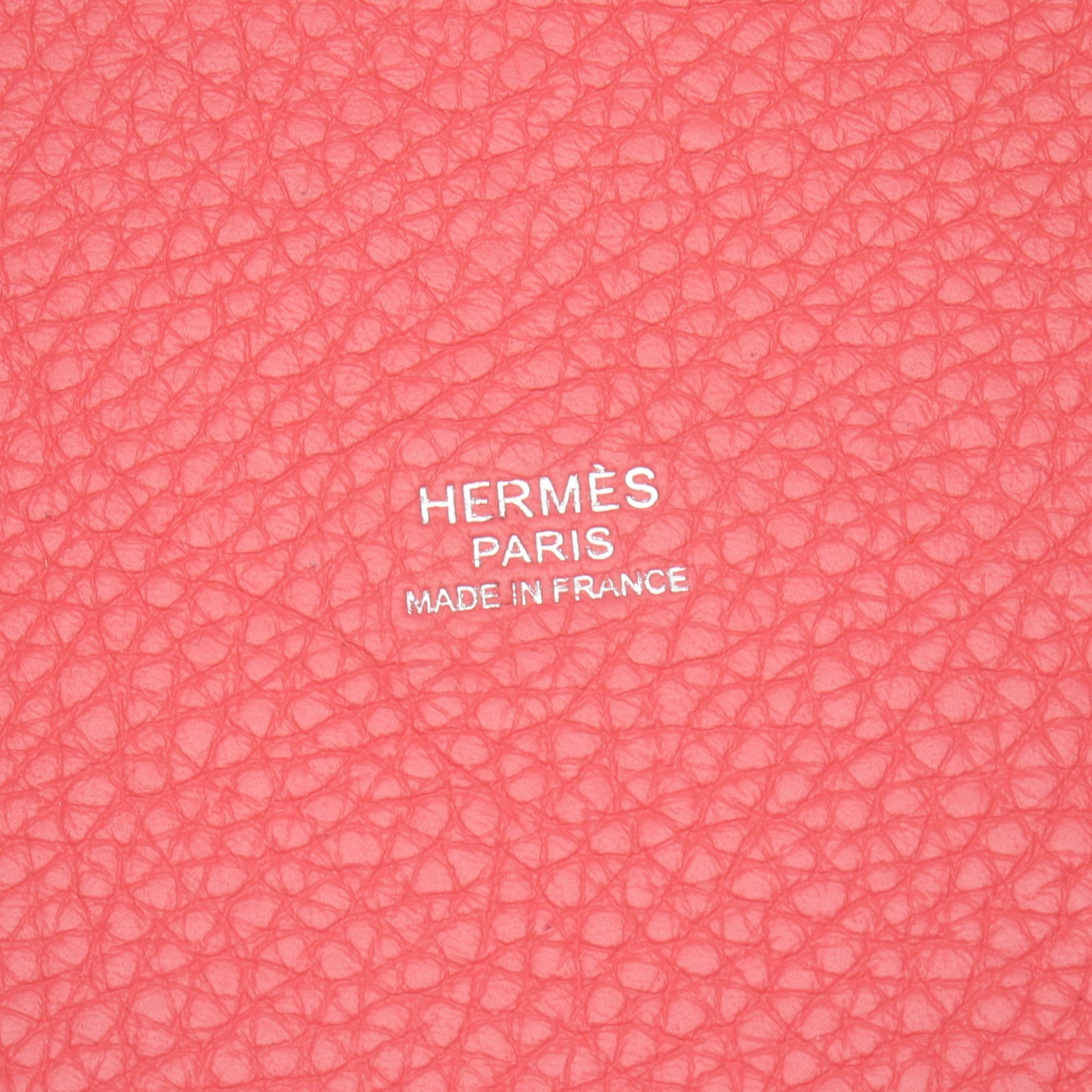 ピコタンロックPM ローズアザレ ハンドバッグ トリヨンクレマンス ピンク シルバー金具 Y刻印 エルメス バッグ HERMES