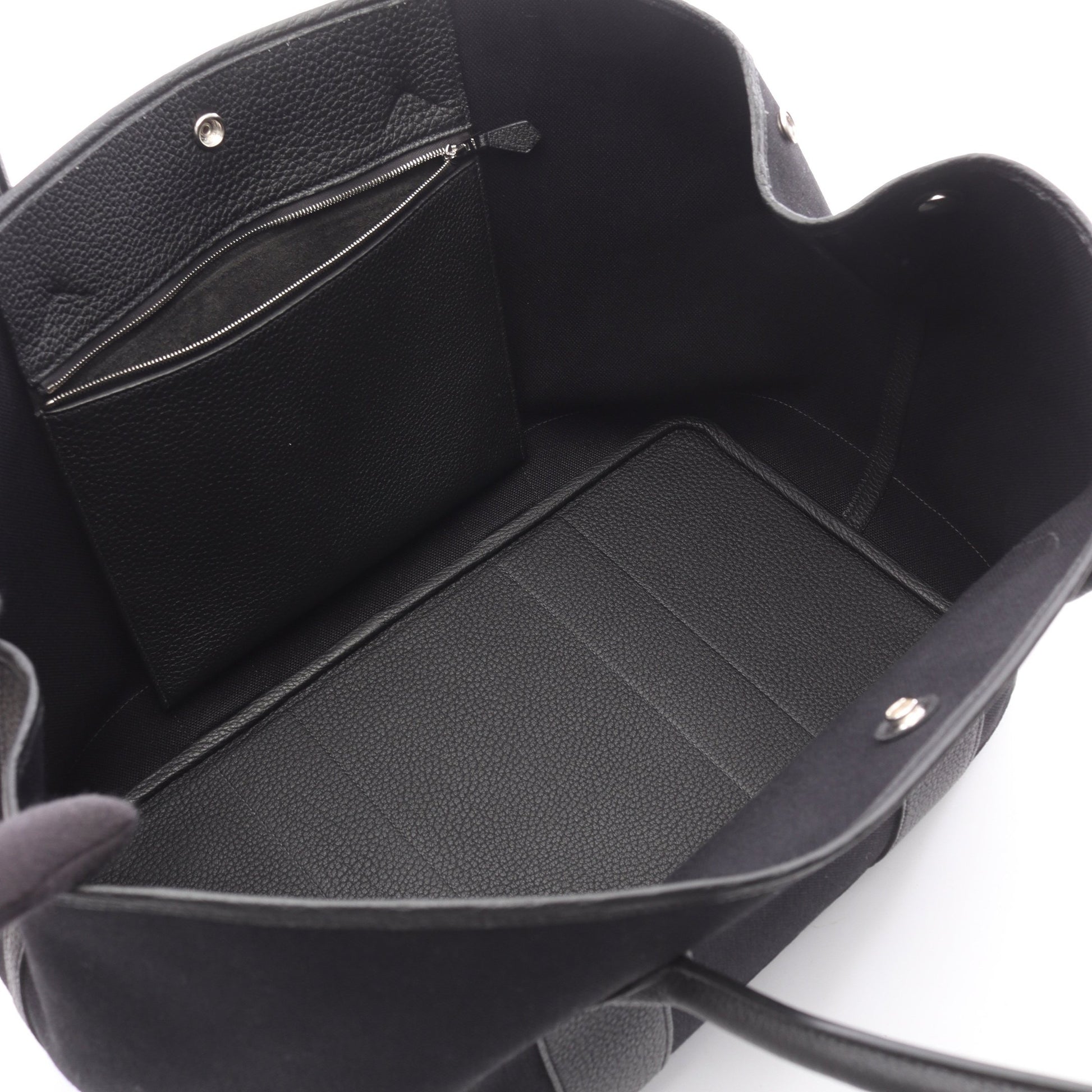 ネオガーデン41 ヴォヤージュ ショルダーバッグ トートバッグ トワルミリタリー ネゴンダ ブラック シルバー金具 K刻印 エルメス バッグ HERMES