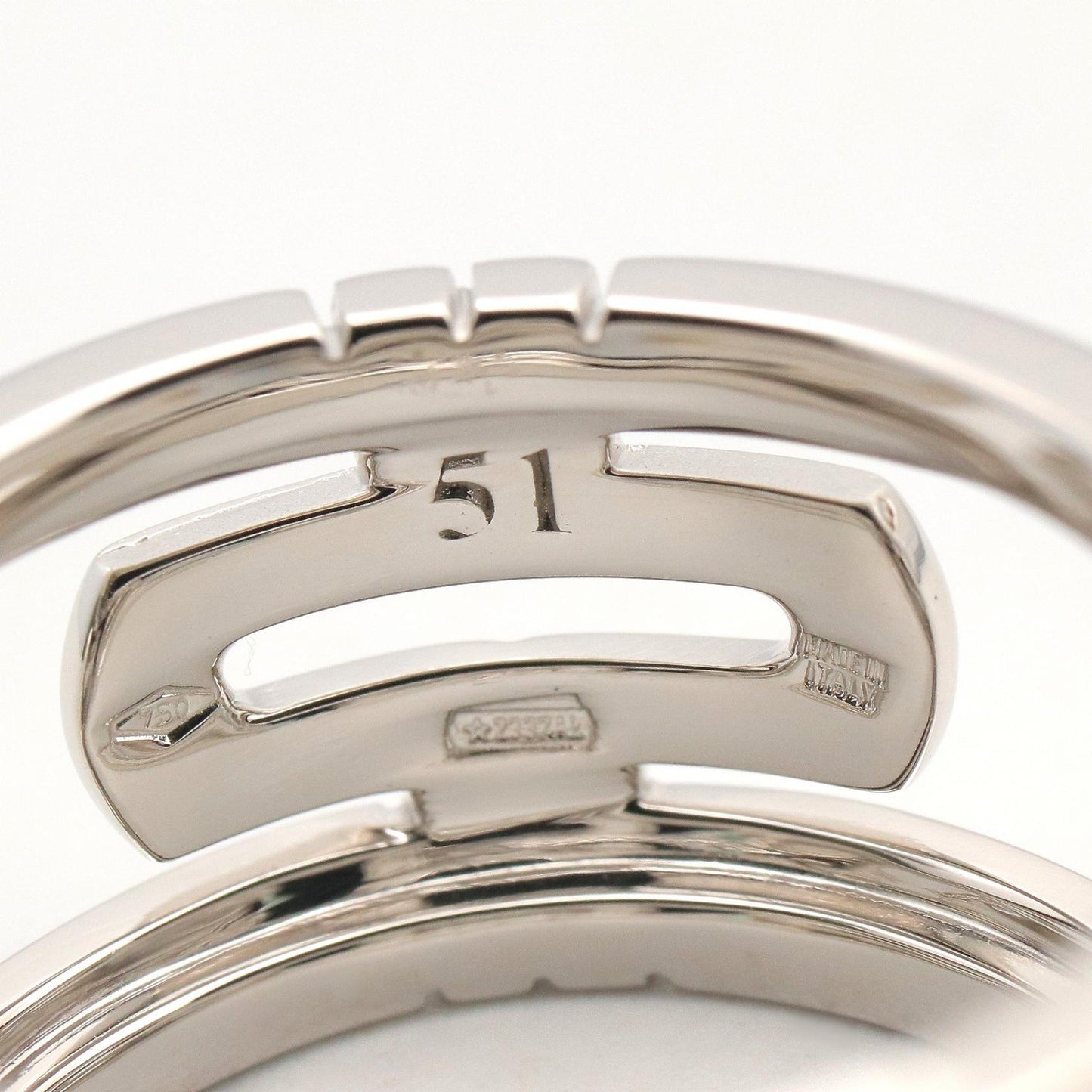パレンテシ リング リング 指輪 K18WG シルバー ホワイトゴールド ブルガリ アクセサリー BVLGARI