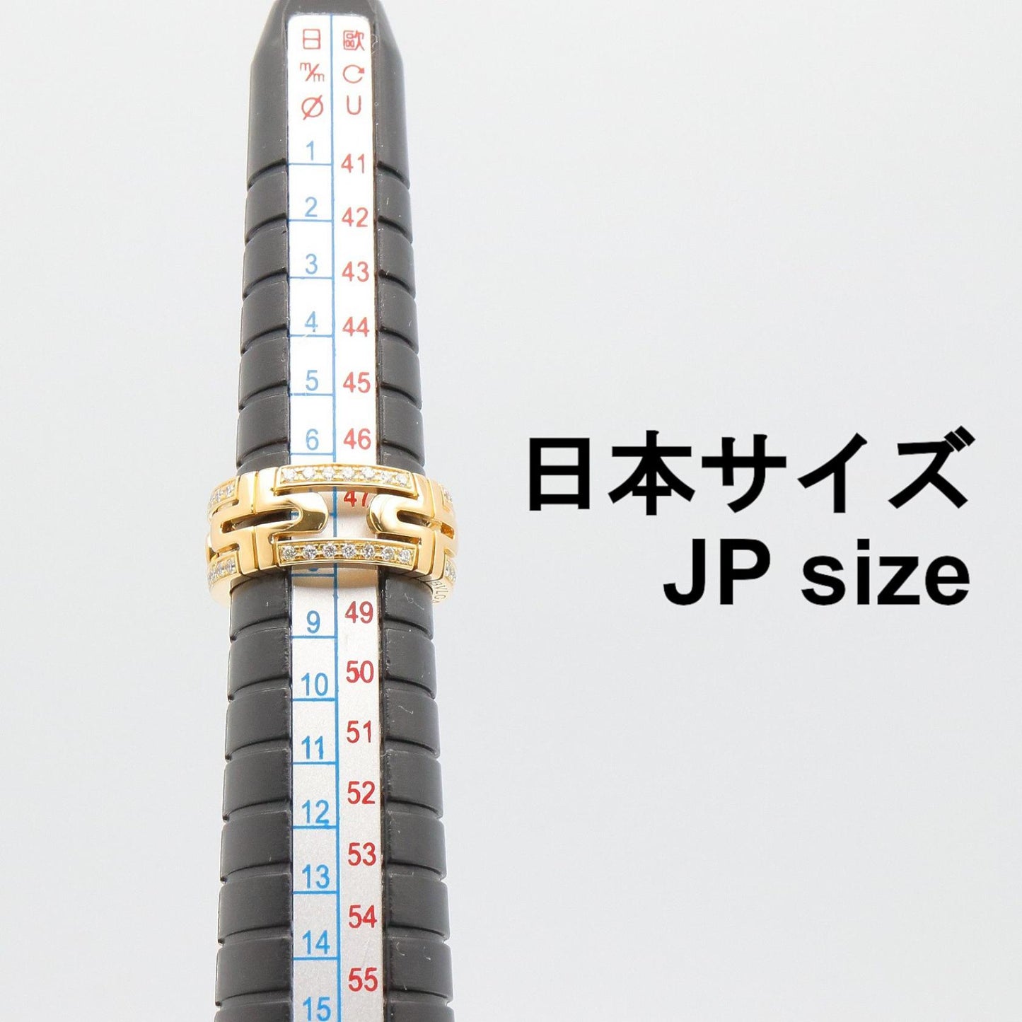 パレンテシ ダイヤ リング リング 指輪 K18YG ダイヤモンド クリア イエローゴールド ブルガリ アクセサリー BVLGARI