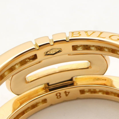 パレンテシ ダイヤ リング リング 指輪 K18YG ダイヤモンド クリア イエローゴールド ブルガリ アクセサリー BVLGARI