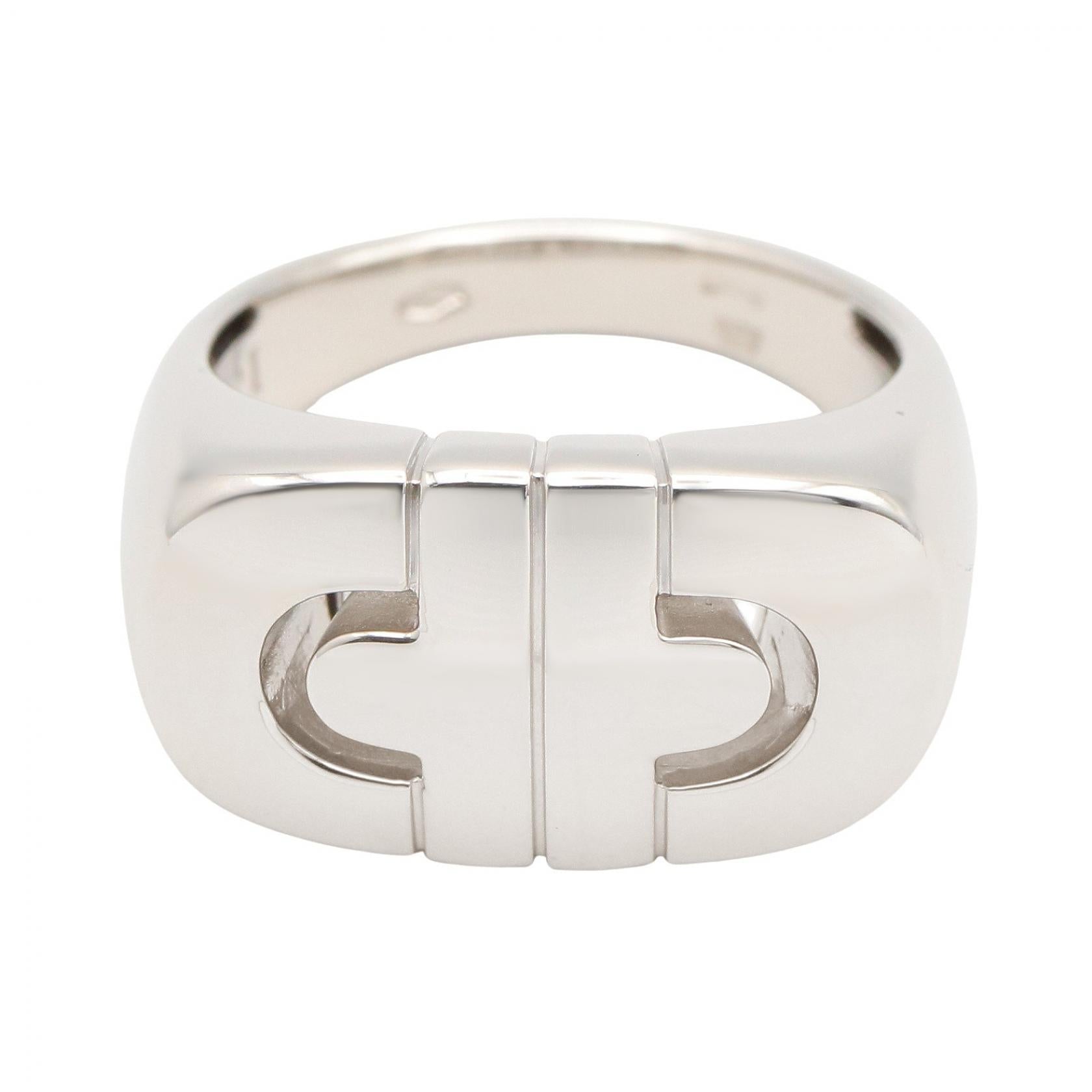 パレンテシ リング リング 指輪 K18WG シルバー ホワイトゴールド ブルガリ アクセサリー BVLGARI