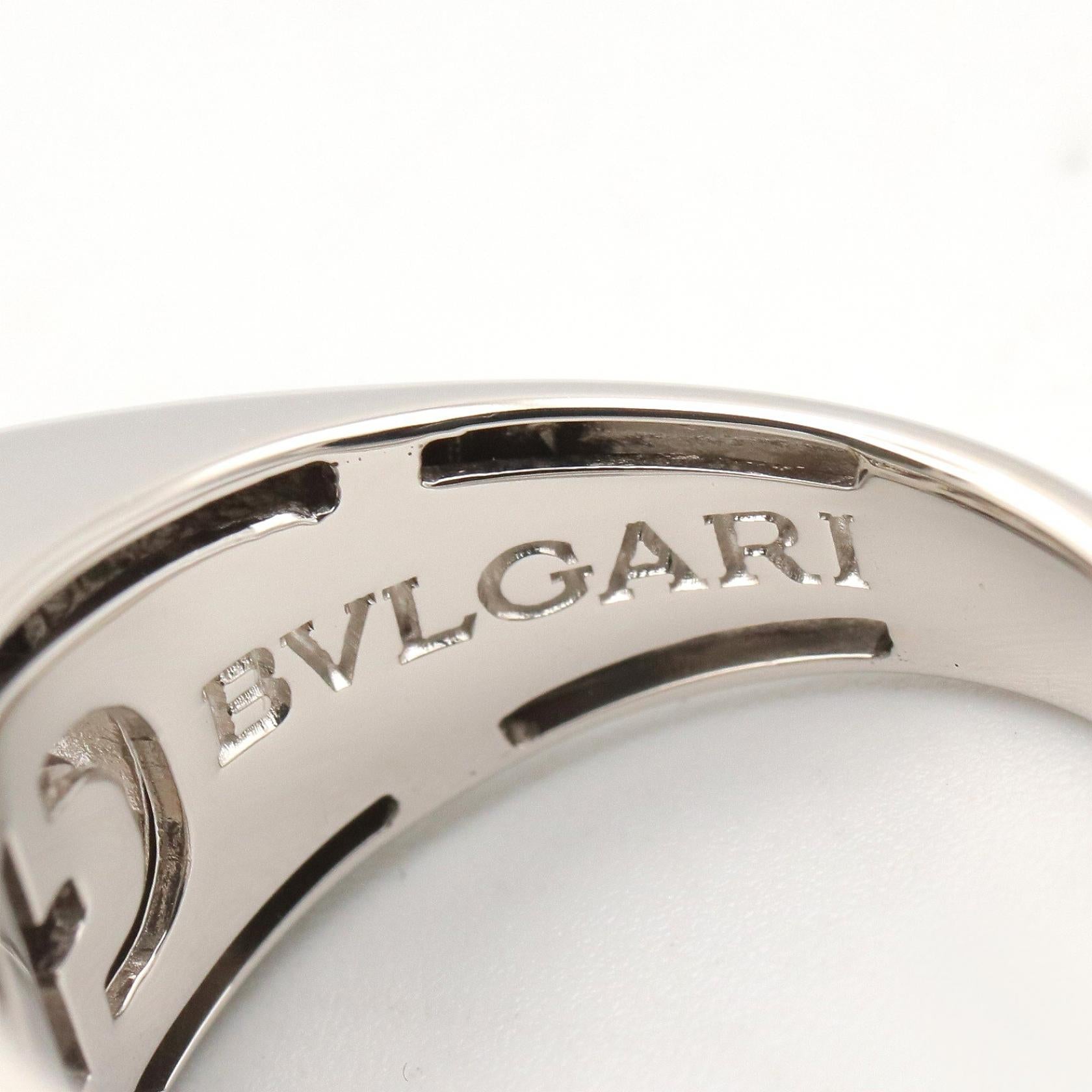 パレンテシ リング リング 指輪 K18WG シルバー ホワイトゴールド ブルガリ アクセサリー BVLGARI